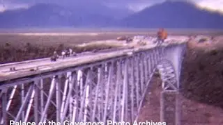 Bridging the Rio Grande Gorge 1963 65