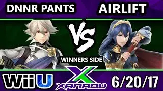 S@X 207 - Dnnr Pants (Corrin, Luigi) Vs. Airlift (Lucina) - SSB4 Tournament - Smash 4