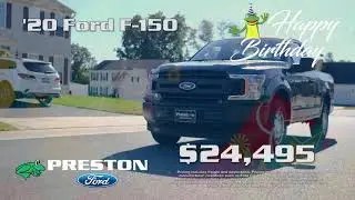 Preston Ford Frog's Birthday Celebration