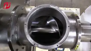 RS 1500 Rota Sieve LINING UP AUGER WITH STUB SHAFT