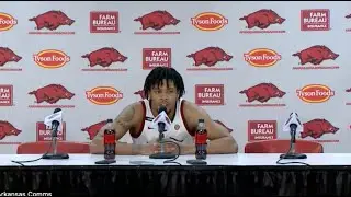 DJ Wagner Postgame Press Conference - Alabama 85, Arkansas 81
