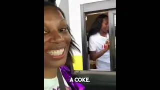 Imagine pulling up for food, and Flau'jae has your order 😭