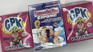 Garbage Pail Kids Chrome 6 and Funko figures