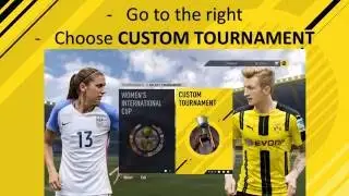 How To Play UEFA Champions League 2016 - 2017 In FIFA 17