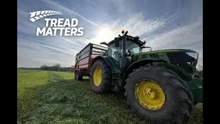 Narrower looking tread width on a tractor tyre doesn't mean worse