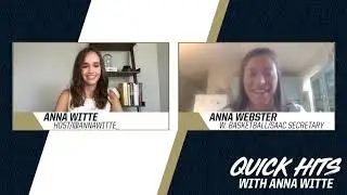 Quick Hits With Anna Witte: Anna Webster