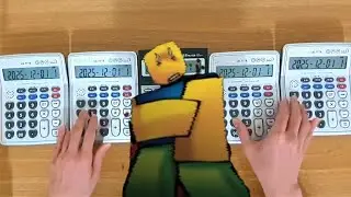 Forsaken - DEAD RINGER (Guest 666 vs Noob Theme) Calculator Cover