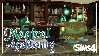 Urban Academy of Magic - Sims 4 Build(No CC)