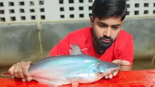 Fish Market में भारी भीड़ । Live fish cutting in market। Fishing Video in India। बहुत ज्यादा हलचल। 