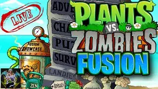 Verteidigt den Garten! Plants vs Zombies Fusion! Live Stream🔴Chuckys_Demon