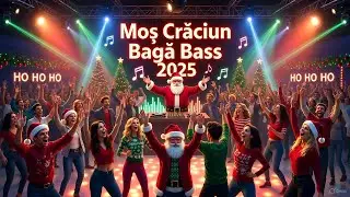 MOȘ CRĂCIUN BAGĂ BASS 2025  HO HO HO │ Manele Trap Crăciun