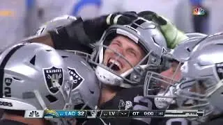 SHOCKED! Daniel Carlson kicked a 47-yard FG, Chargers lost to Raiders 35-32 in OT