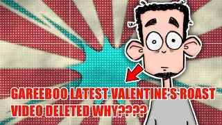 GAREEBOO LATEST VALENTINE'S ROAST VIDEO DELETED WHY???? #gareeboooo #gareeb #shorts #youtubeshorts