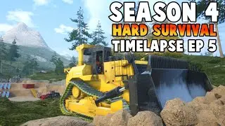 Timelapse of LETS RIP A CUT - OUT OF ORE - Season 4 - HARD Survival EP-5