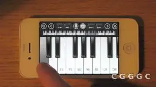 TUTORIAL Paparazzi - Lady Gaga iPhone Piano / iPod Touch Piano