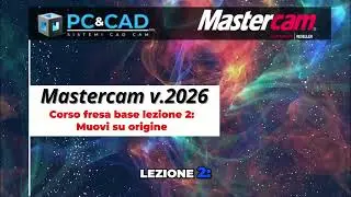 Muovi su origine: Perfetto per Lavorazioni Senza Stress su mastercam 2026! #shorts