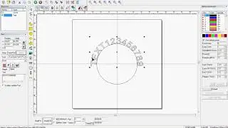 How to edit and mark round text with laser marking machine--whatsapp +8613707153812