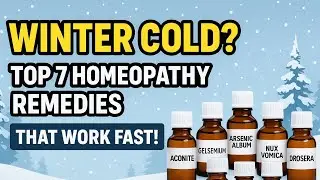  ❄️EPISODE -2⭐ &ldquo;Winter Cold? Top 7 Homeopathy Remedies That Work FAST!&rdquo;