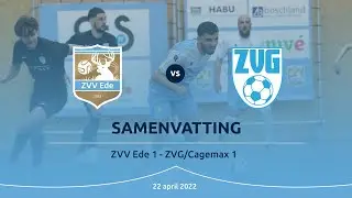 SAMENVATTING | ZVV Ede 1 - ZVG/Cagemax 1 (Eerste Divisie 21/22)