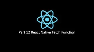 React Native tutorial for beginner | Part 12 Fetch Function [hindi] | 2020