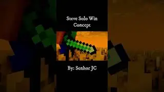 solo win screen outcome memories Steve #Minecraft #outcomememories
