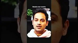 Needs Over Wants 💯 #rajshamani #need #want #parents #podcast #shortsfeed #shorts