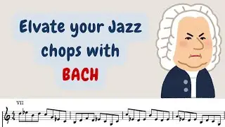 Bach-Inspired Melodic Minor Studies for Jazz Guitar