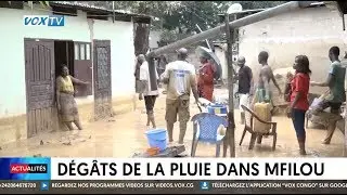 Dégâts de la pluie dans Mfilou