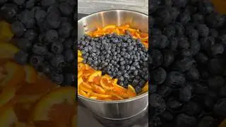 Jams are best when fruits are in season! #berries #blueberries #homemade #canning #Summer