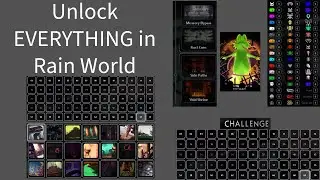 How to unlock every Slugcat, Arena item, and more in 30 seconds- Rainworld