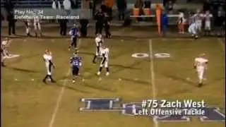 Zach West Junior Highlights - 2009 LCA Football
