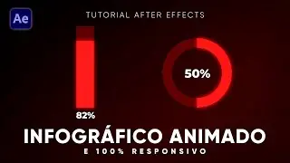 Aprenda a criar um INFOGRÁFICO ANIMADO no After Effects | Tutorial