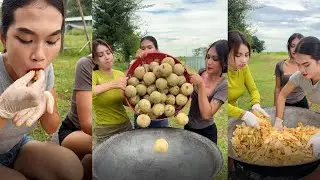Yummy wood fruit with chili salt recipe and eat
