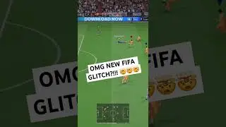 GLITCH ON FIFA??? #eafc24 #football #easportsfifa #easports #gaming #fixfifa #goal #gameplay #fut