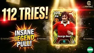 THIS WAS NOT EXPECTED&hellip; | GEORGE BEST eFootball Pack Opening 112 TRIES