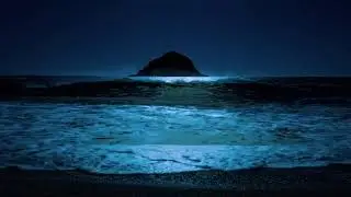 🌊 Deep Ocean Waves ASMR 🌙 Relaxing Sea Sounds for Sleep, Stress Relief & Meditation (LIVE)