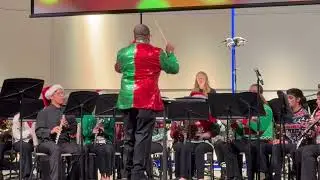 &ldquo;Secret Agent Santa&rdquo; Dominion HS wind symphony-winter concert- Dec9, 2025
