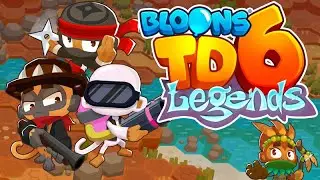 CLEARING SUNSET GULCH AND BOULDER FALLS!! (Bloons TD 6 Frontier Legends - Part 2)