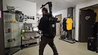 Ronin 4d in flex mode with Easyrig Minimax Stabil Lite & laowa nanomorph lenses