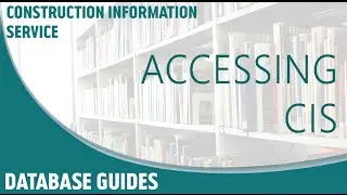 Construction Information Service - How to Access