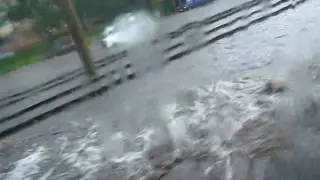 Потоп в Барнауле 18.07.2010 г.
