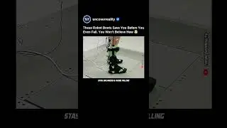 These Robot Boots (Shoes) Save You Before You Even Fall. You Wont Believe How 😱 #robot #shorts