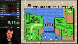 Super Dram World speedrun in 28:41