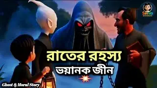 The Night&rsquo;s Mystery: A Terrifying Jinn 👻 Ghast & Moral Story | Horror Story | Simla animation tv