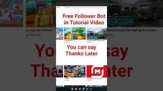 Free Followers Bot 2025 Roblox in my video
