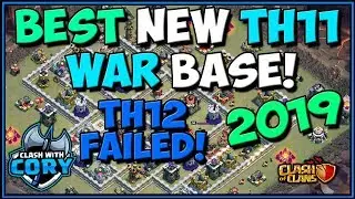 BEST TH11 WAR BASE! *NEW 2019* CWL INVITE | CLASH OF CLANS | TOWN HALL 11