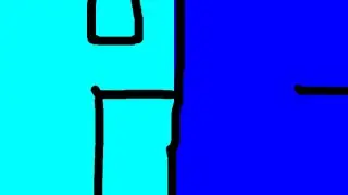 AM54 Color Cube Logo Animated In The Real Lost Effect