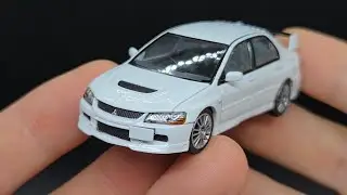 1/64 Tomytec Tomica Limited Vintage Neo TLV-N349b Mitsubishi Lancer GSR Evolution IX MR Unboxing