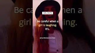 Is she LAUGHING or..? Girl Psychology Facts #shorts