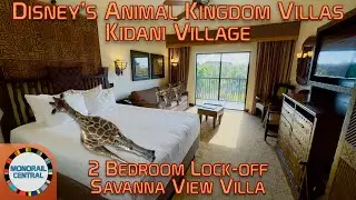 2 Bedroom Lock-Off Villa (Savanna View) | Animal Kingdom Lodge - Kidani Village 2025/2024